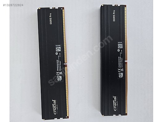 Crucial Pro 128GB (2x64GB) DDR5 5600MHz CL46 Masaüstü RAM