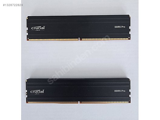 Crucial Pro 128GB (2x64GB) DDR5 5600MHz CL46 Masaüstü RAM