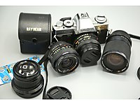 Minolta XG 1 tam bir klasik filmli makina set halinde satılık