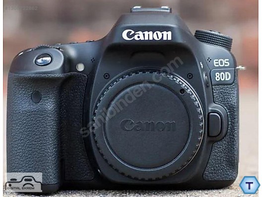 DSLR / Canon / EOS 80D / CANON EOS 80D HATASIZ 15 KDA BODY