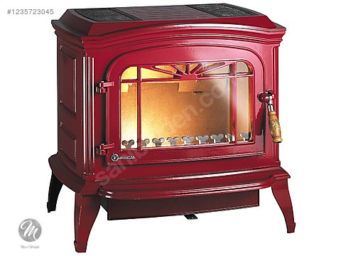 アンティーク臼 INVICTA Bradford Döküm Odun Sobası Kırmızı – İnsaş Shop