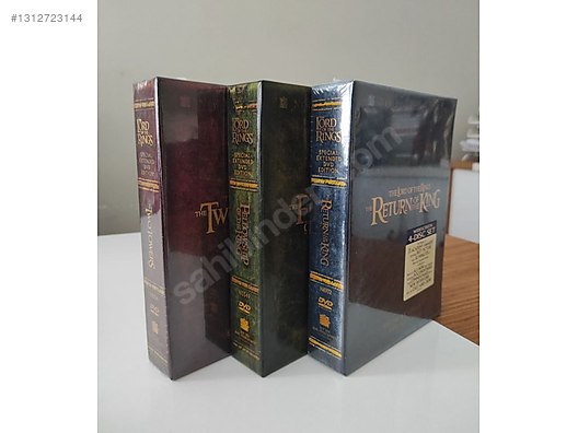 廃盤 OMD SOUVENIR 5CD＋2DVD＋BOOK シュリンク付き Lord Of The Rings - EXTENDED * DVD BOX - Yabancı DVD Filmler