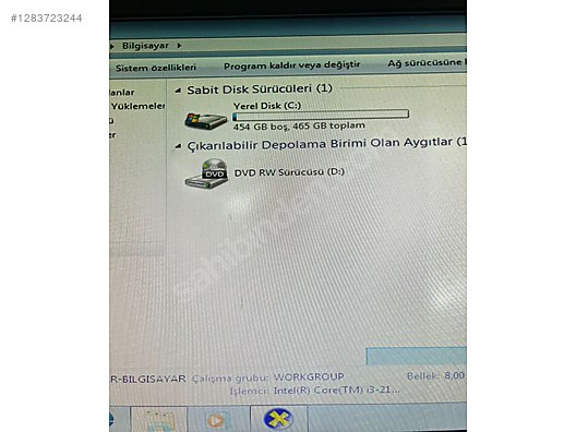 HP İ3 İŞLEMCİLİ 8 GB RAM - Alışveriş :: Sıfır, İkinci El Ürünlerle sahibinden.com'da