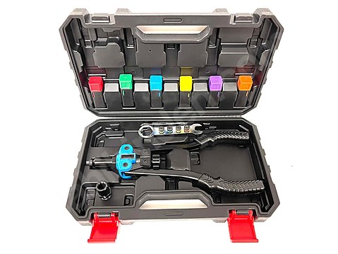 somun ve pop perçin el aleti seti