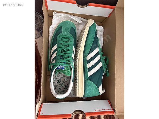 Adidas JH8643 SL 72 RS Yeşil Erkek 42.5 - Erkek Spor Ayakkabı