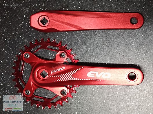 EVO Aynakol -KIRMIZI 34T, 170 mm, Alüminyum sahibinden.comda