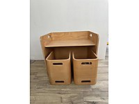 Çocuk ahşap masa sandalye takımı