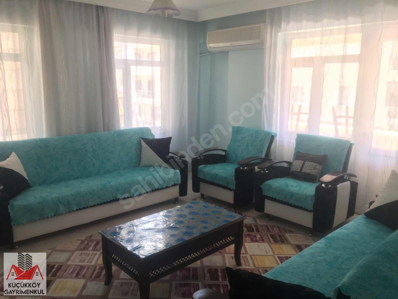 SARIMSAKLI ŞEHİR MERKEZİDE ASANSÖRLÜ 3+1 FULL EŞYALI DAİRE Günlük