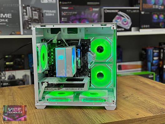 Toplama / 6 AY VADE FARKSIZ/RTX 5060Tİ/RYZEN 5 7500F/6000MHZ/WHİTE