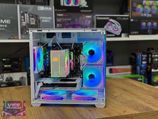 Toplama / 6 AY VADE FARKSIZ/RTX 5060Tİ/RYZEN 5 7500F/6000MHZ/WHİTE