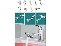 Naque 1080 Drece Dönebilen Robotik Kol Musluk Başlığı ĞÜMRÜKMALI