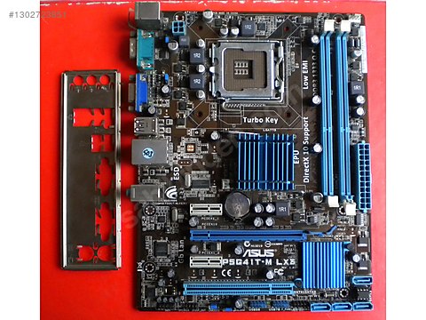 QUAD CORE DESTEKLİ ASUS DDR3 775 PİN ANAKART *P5G41T-M LX3