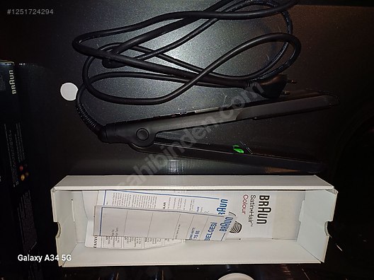 İkinci El ve Sıfır Alışveriş / Kişisel Bakım & Kozmetik / Saç Bakımı / Şekillendirme / Saç Düzleştirici