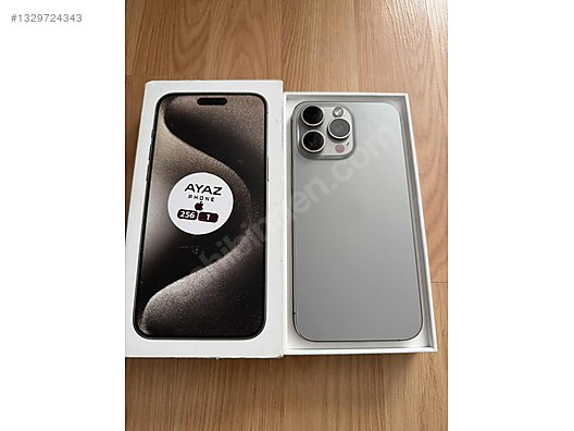 Apple / iPhone 15 Pro Max / İPhone 15 Pro Max kutulu sıkıntısız