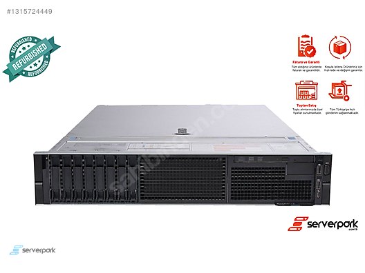 DELL R740 - 8SFF / 2 x GOLD 6138 (80 Core) / 256GB DDR4 sahibinden