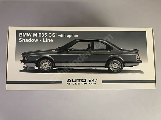 auto art 1/18 BMW M635 option Shadowline