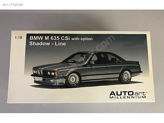 auto art 1/18 BMW M635 option Shadowline
