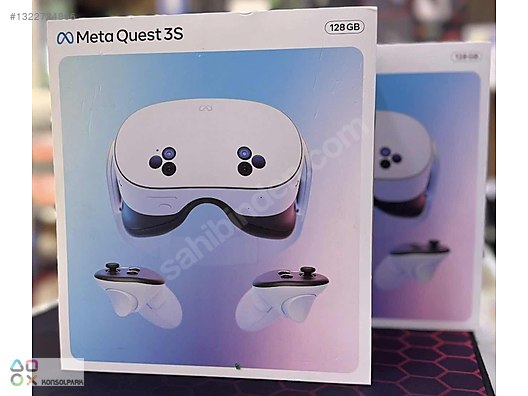  quest 3S 128GB 中古 META QUEST 3S 128GB -SIFIR-KAPALI KUTU-HEMEN TESLİM-KONSOLPARK