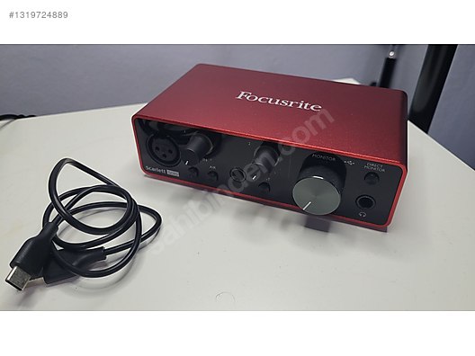 Focusrite Scarlett Solo Gen 3 Ses Kartı sahibinden.comda - 1319724889