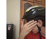 Salcano v10n bisiklet kaskı sıfır ayarında