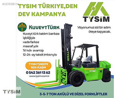 Machinery / Industrial / Carrying & Stacking Equipment / Forklifts / For Sale / Tysim