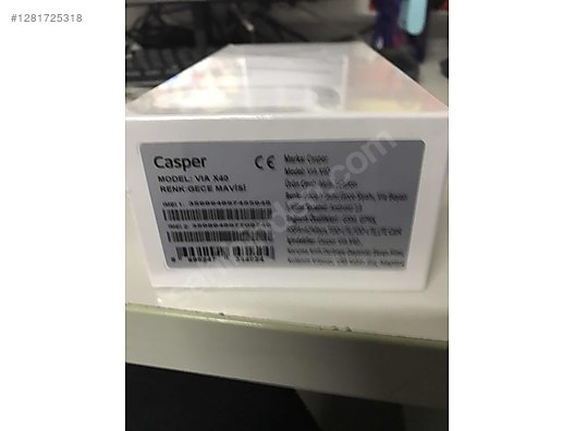 İkinci El ve Sıfır Alışveriş / Cep Telefonu & Aksesuar / Cep Telefonu / Casper / VIA X40