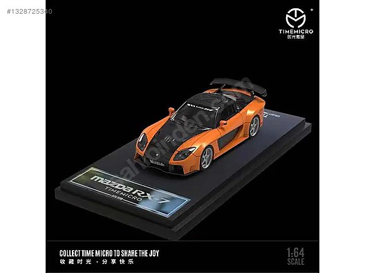 Time Micro Diecast Model 1:64 Mazda Araba - 1328725340