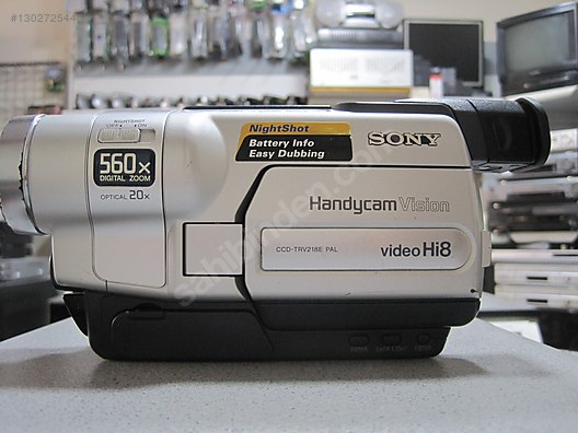 SONY CCD-TRV218 Hİ 8 KAMERA ÇOK TEMİZ sahibinden.comda - 1302725446