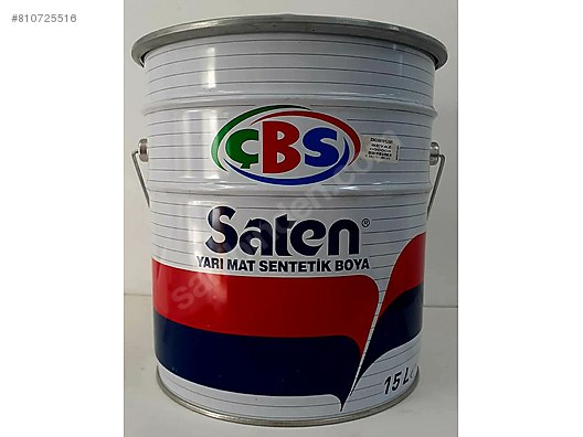 Cbs Saten Tiner Bazli 15 Lt 20 Kg Ic Cephe Boyasi Ve Yapi Malzemeleri Sahibinden Com Da 810725516