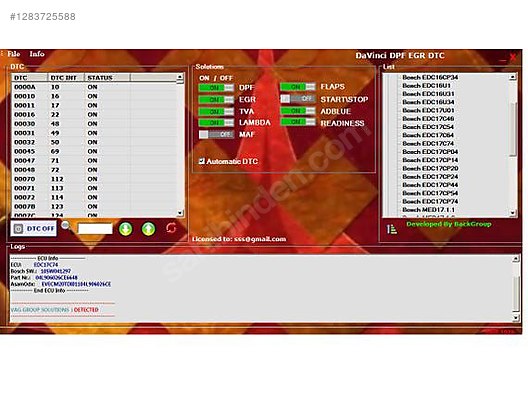 İkinci El ve Sıfır Alışveriş / Teknik Elektronik / Test & Ölçüm Cihazı / Araç Arıza Tespit Cihazı