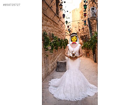 Ozel Tasarim Balik Gelinlik Tac Duvak Cicek Gelinlik Ve Evlilik Giyim Ihtiyaclariniz Sahibinden Com Da 858725727