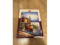 Art Puzzle Orange Port Puzzle #1283725857
