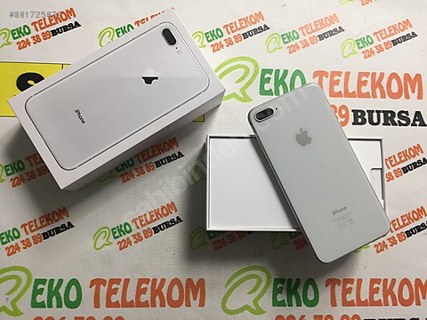 Apple Iphone 8 Plus 3 Aylik Nokta Hatasiz Iphone 8 Plus 128 Gb Silver Eko Iletisim Sahibinden Comda 881725872