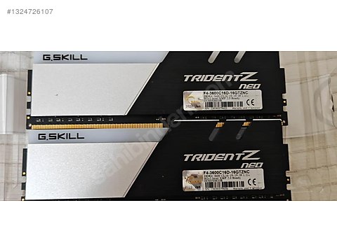 G.Skill Trident Z F4-3600C16D-16GTZNC 2x8 GB DDR4 3600Mhz RAM