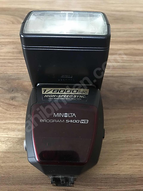 MİNOLTA 5400 HS SONY A MAUNT UYUMLUDUR