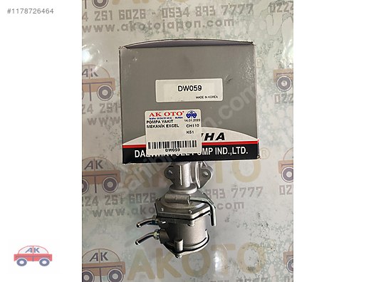 Cars SUVs Ignition Fuel POMPA YAKIT MEKAN K EXCEL DW059 at sahibinden 1178726464