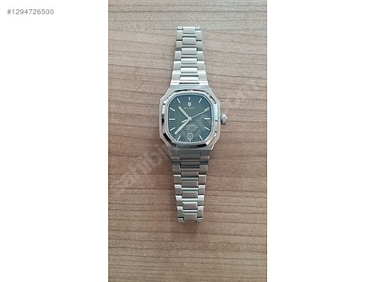 希少 Gastr del Sol Çelik Kasa Çelik Kordon Otomatik Duxot Erkek Kol Saati - 1294726500