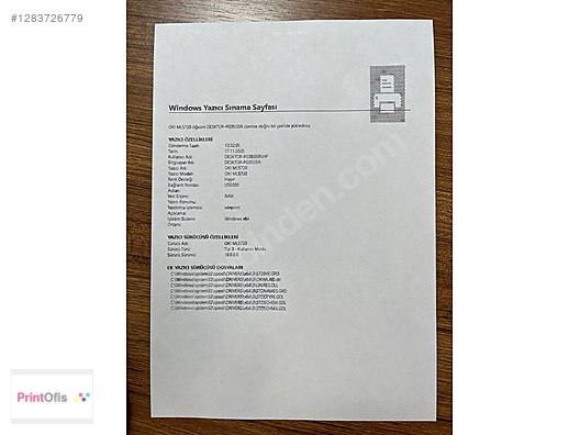 İkinci El ve Sıfır Alışveriş / Bilgisayar / Çevre Birimleri / Yazıcı, Tarayıcı & Plotter / Yazıcı