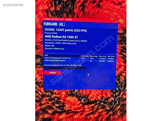 İkinci El Asus Notebook Ekran Kartı 25.000 TL