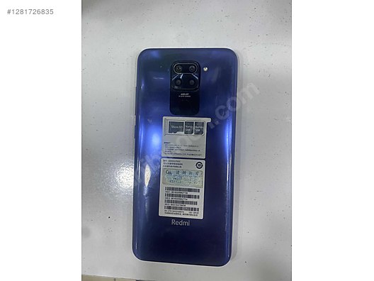 İkinci El ve Sıfır Alışveriş / Cep Telefonu & Aksesuar / Cep Telefonu / Xiaomi / Redmi Note 9