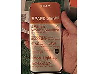 tecno spark slim garantili