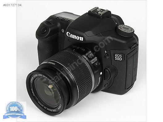Dslr Canon Eos 50d Canon 50d 18 55 Lens Sifir Gibi Urun At Sahibinden Com 931727134