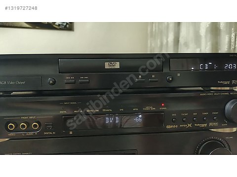 PİONEER VSX-C300 SLİM RECEİVER AMFİ ve DV-444 SLİM DVD CD MP3