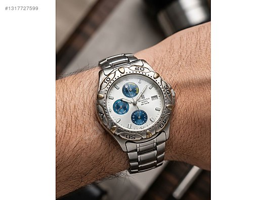 Momentus / VİNTAGE -Momentus Sports Chronograph Nadir Mavi Kadran