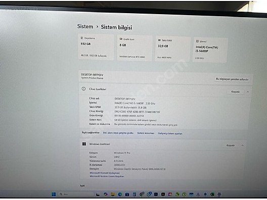 İkinci El ve Sıfır Alışveriş / Bilgisayar / Masaüstü / Modeller / Toplama