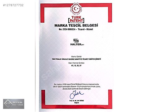 İş Makineleri & Sanayi / Sanayi / Taşıma & İstifleme / Forkliftler / Satılık / Halterlift