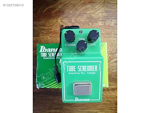 YENİ İLAN 6K.. İbanez TS-808 Tube Screamer Overdrive Mid Boost