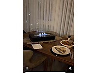 Şık ,az kullanılmış şömine