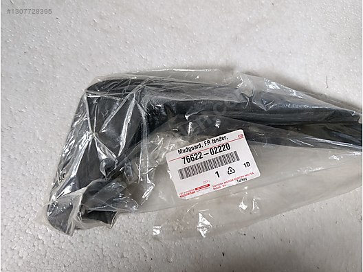 TOYOTA COROLLA ÖN SOL TOZLUK(PAÇALIK) 2013-2019 7662202220 - İlan