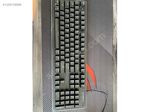 GAMEMAX OYUNCU KLAVYESİ RGB MEKANİK - Kablolu Klavyeler sahibinden.com'da